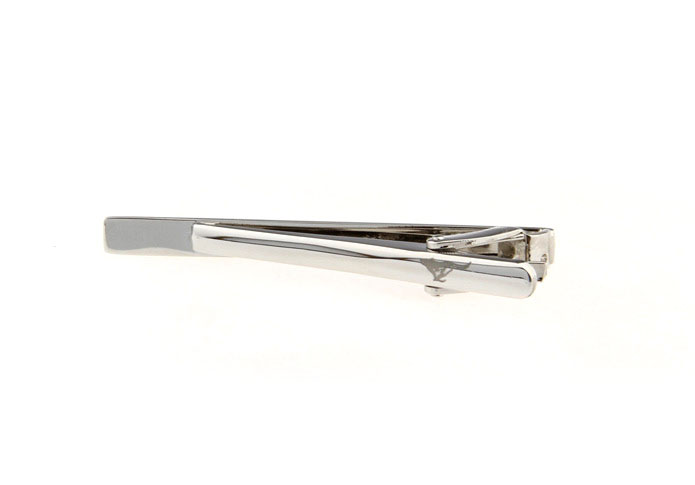  Silver Texture Tie Clips Metal Tie Clips Wholesale & Customized  CL860892