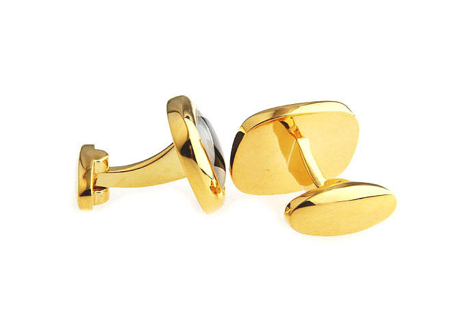  Gold Luxury Cufflinks Shell Cufflinks Wholesale & Customized  CL640776