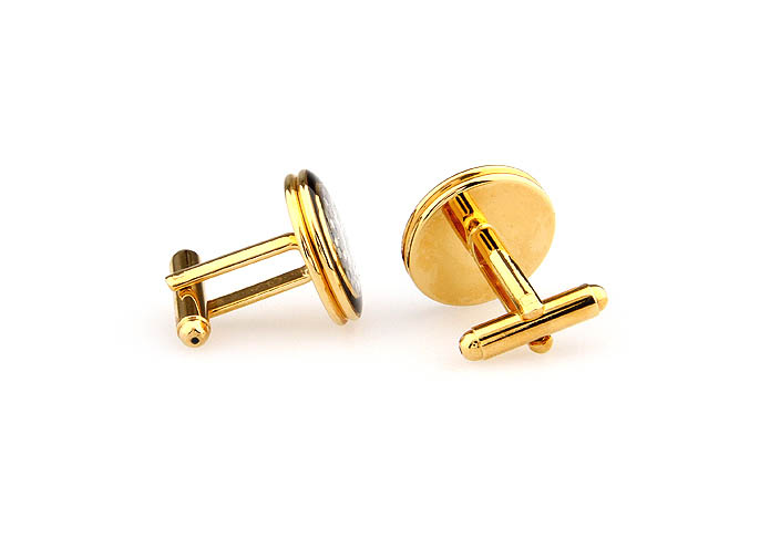  Gold Luxury Cufflinks Shell Cufflinks Wholesale & Customized  CL661642