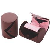 Imitation leather + Plastic Tie Boxes  Khaki Dressed Tie Boxes Tie Boxes Wholesale & Customized  CL210580
