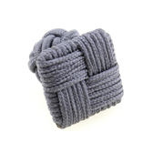  Gray Steady Cufflinks Silk Cufflinks Knot Wholesale & Customized  CL640798