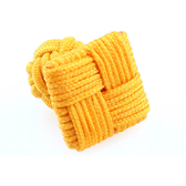 Yellow Lively Cufflinks Silk Cufflinks Knot Wholesale & Customized  CL640802