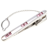  Pink Charm Tie Clips Crystal Tie Clips Wholesale & Customized  CL850750