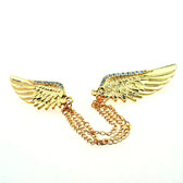 Angel Wings The Brooch  Gold Luxury The Brooch The Brooch Animal Wholesale & Customized  CL955733