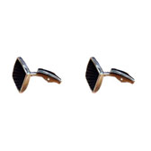  Black Classic Cufflinks Onyx Cufflinks Wholesale & Customized  CL653470