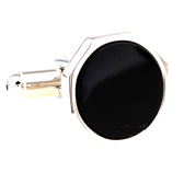  Black Classic Cufflinks Onyx Cufflinks Wholesale & Customized  CL663807