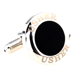  Black Classic Cufflinks Onyx Cufflinks Wholesale & Customized  CL663811
