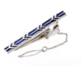  Blue Elegant Tie Clips Paint Tie Clips Funny Wholesale & Customized  CL851027