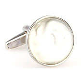  White Purity Cufflinks Shell Cufflinks Wholesale & Customized  CL661663