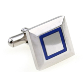  Blue Elegant Cufflinks Stainless Steel Cufflinks Wholesale & Customized  CL620726